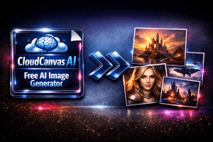 CloudCanvas AI Image Generator
