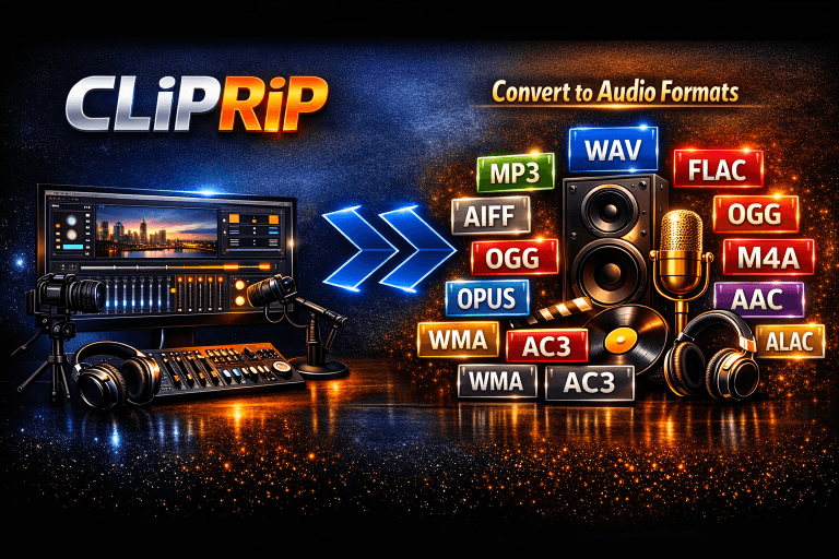 CLiPRiP — Free Video to Audio Converter — No Upload, No File Size Limit — AIToolboxBD