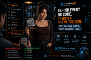 Your QR Code Is Spying On Everyone Who Scans It — And You Set The Trap